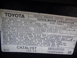 2005 Toyota Corolla LE Navy 1.8L AT #Z23154